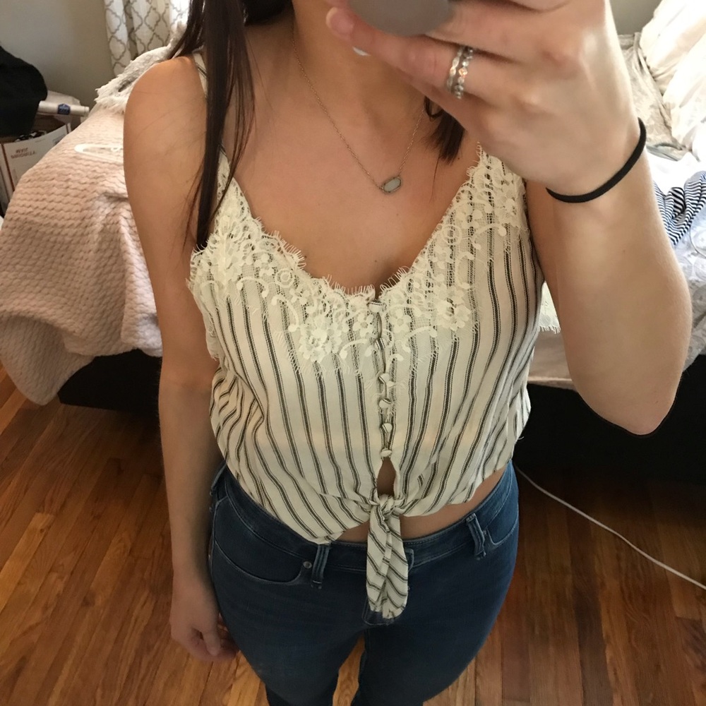 NEW WITH TAGS! Lace tank